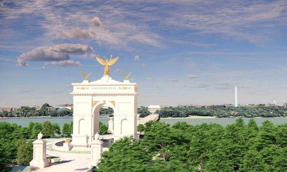The desecration of DC: from a giant arch to a nuke-proof bunker, Trump’s legacy-building blingfest is an architectural atrocity