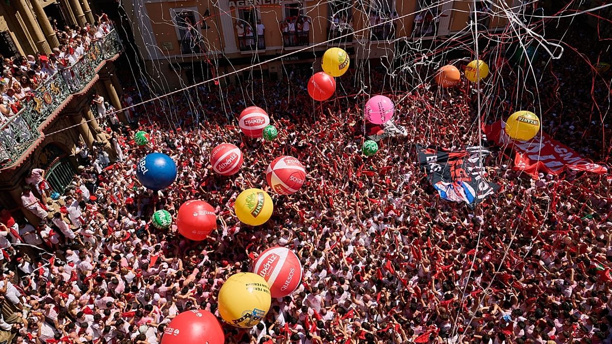 Pamplona's San Fermín festival begins with fireworks and celebrations