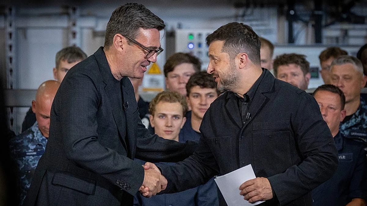 Burnham pledges UK's full support to Ukraine in first meeting with Zelenskyy since becoming prime minister