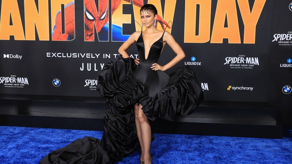 Zendaya Stuns ‘Spider-Man: Brand New Day’ Premiere in ‘Abstract’ Spider-Inspired Look: ‘It’s Like This Metamorphosis’