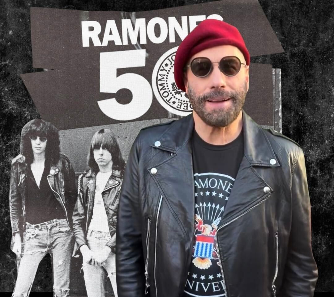John Travolta Presents New Punk Supergroup At Ramones 50th Anniversary Tribute