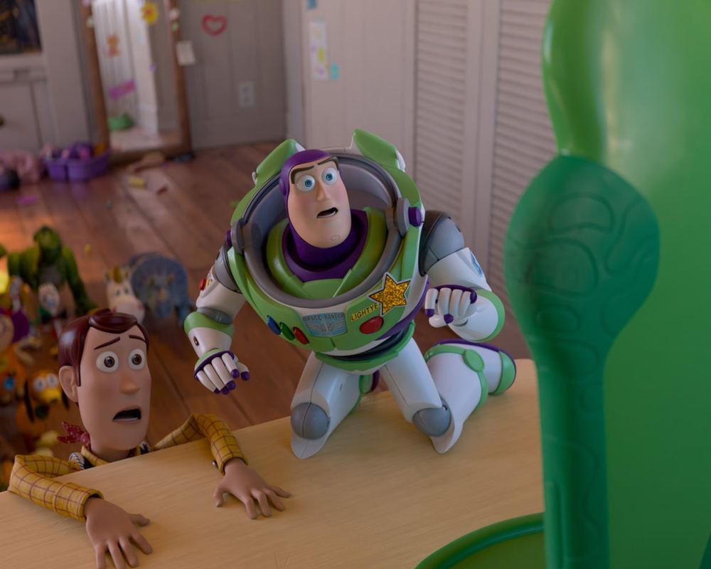 ‘This is honest art. Like Dostoevsky’: Tim Allen and Tom Hanks on Toy Story 5, tech peril and the joy of rusty nails