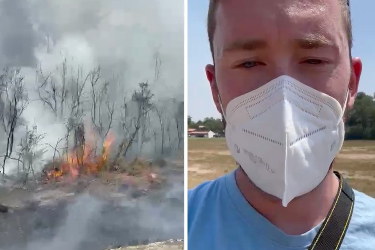 ‘I can taste smoke’: On the frontlines of France’s wildfire crisis as thousands forced to flee homes