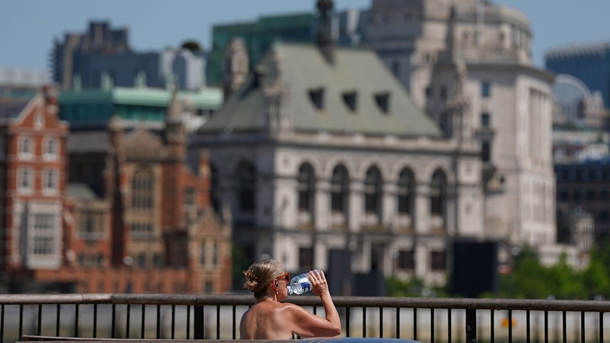 England breaks record for warmest June since records began, Met Office says