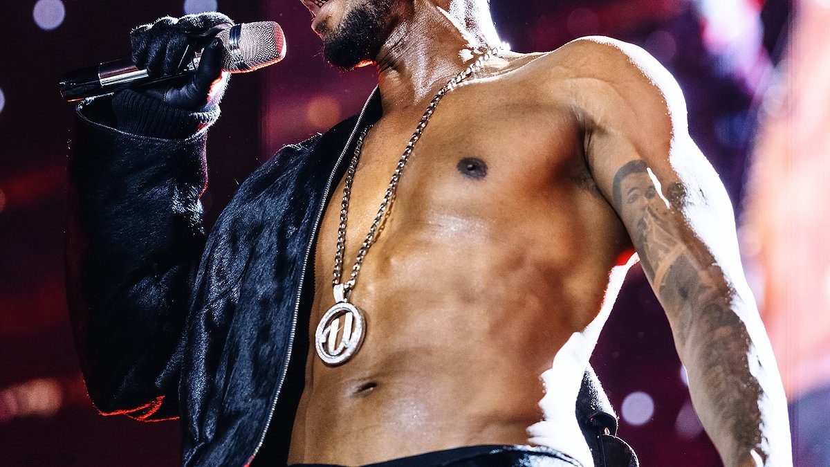 A woman humiliated Usher in front of thousands... and he deserved it. I'll say what no one else will about this icky Diddy protégé: LIZ JONES