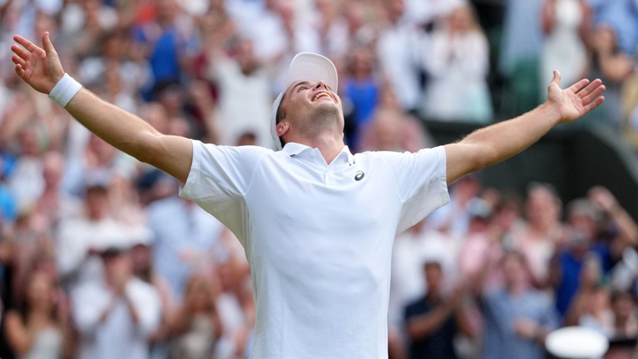 Fery's fairy-tale Wimbledon run continues as Brit reaches quarter-finals