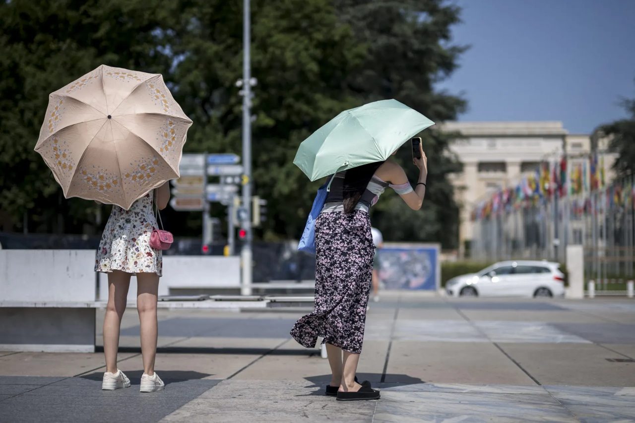 Switzerland breaks June heat record for third day at 39C