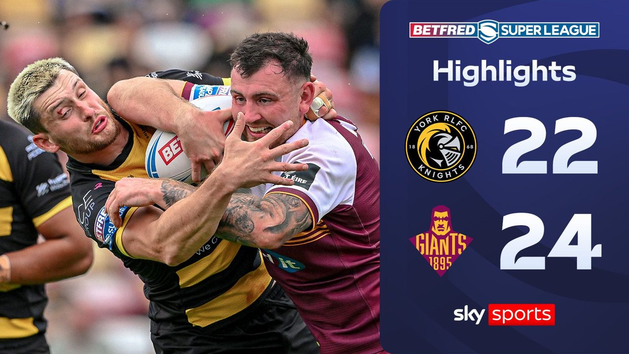 Giants survive late York fightback to end 12-match losing run