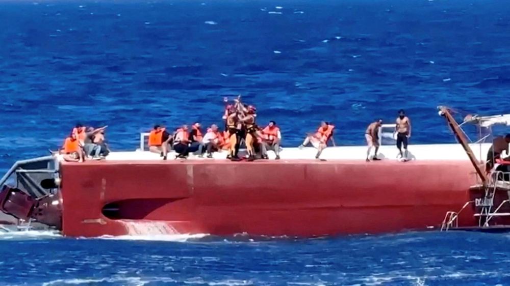 Ferry capsizes off northern Cyprus leaving eight dead and twenty missing