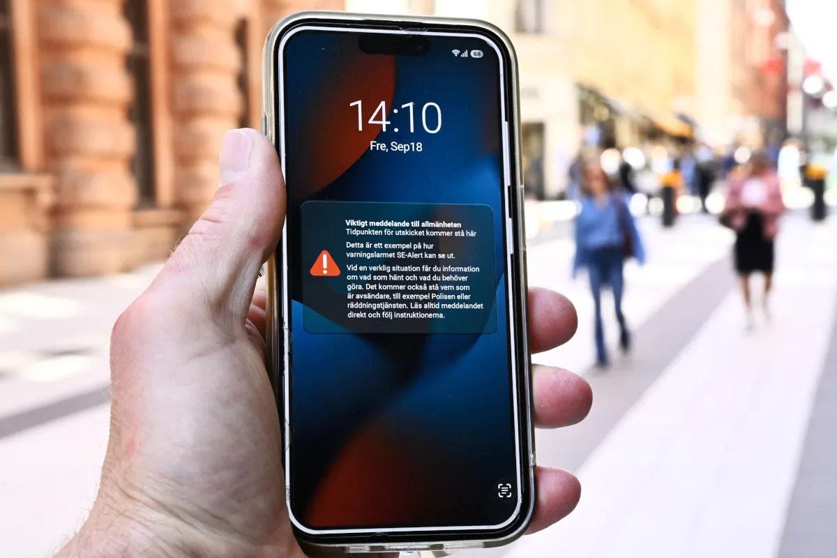 BEEEEEEP! Sweden to test new mobile emergency alert system in Stockholm and Gotland