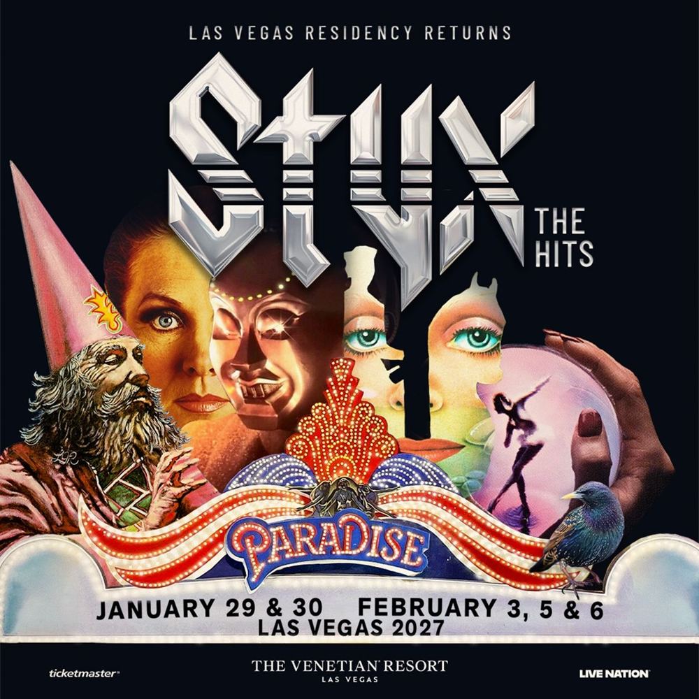 Styx Announce 2027 Las Vegas Residency at the Venetian Resort