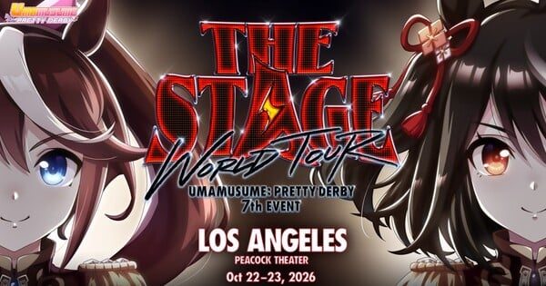 Uma Musume: Pretty Derby Franchise's World Tour Concert Performance Comes to Los Angeles on October 22-23