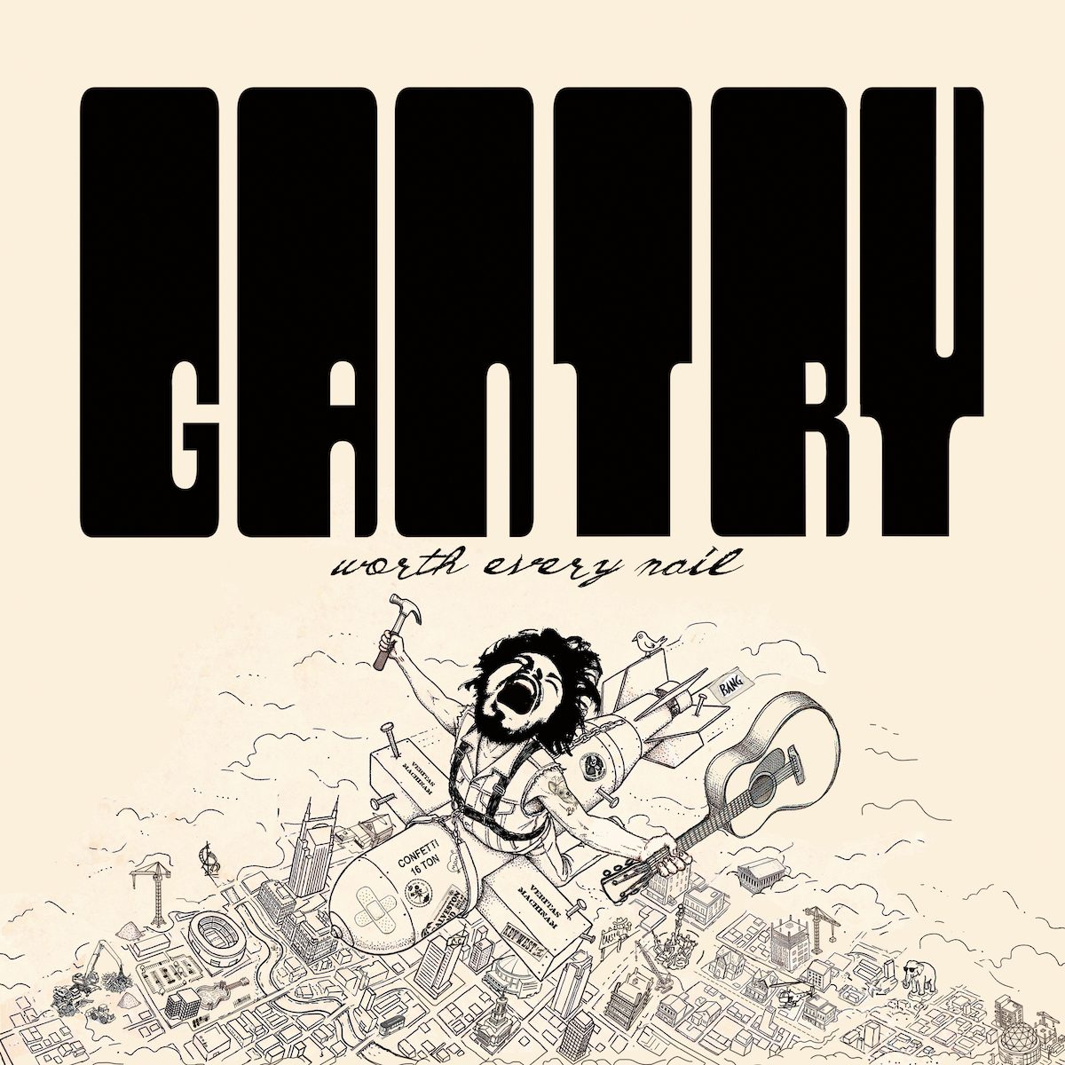 Chris Gantry Announces New Album Worth Every Nail: Hear “Boldness Of Spirit”