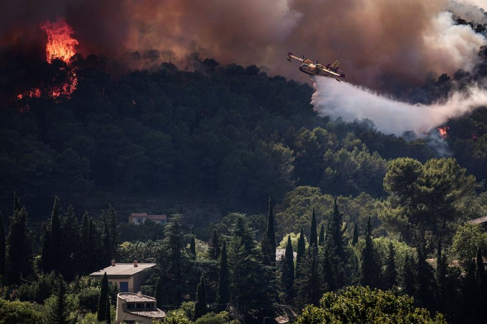 France and Spain tap EU rescue fleet as wildfires displace 50,000