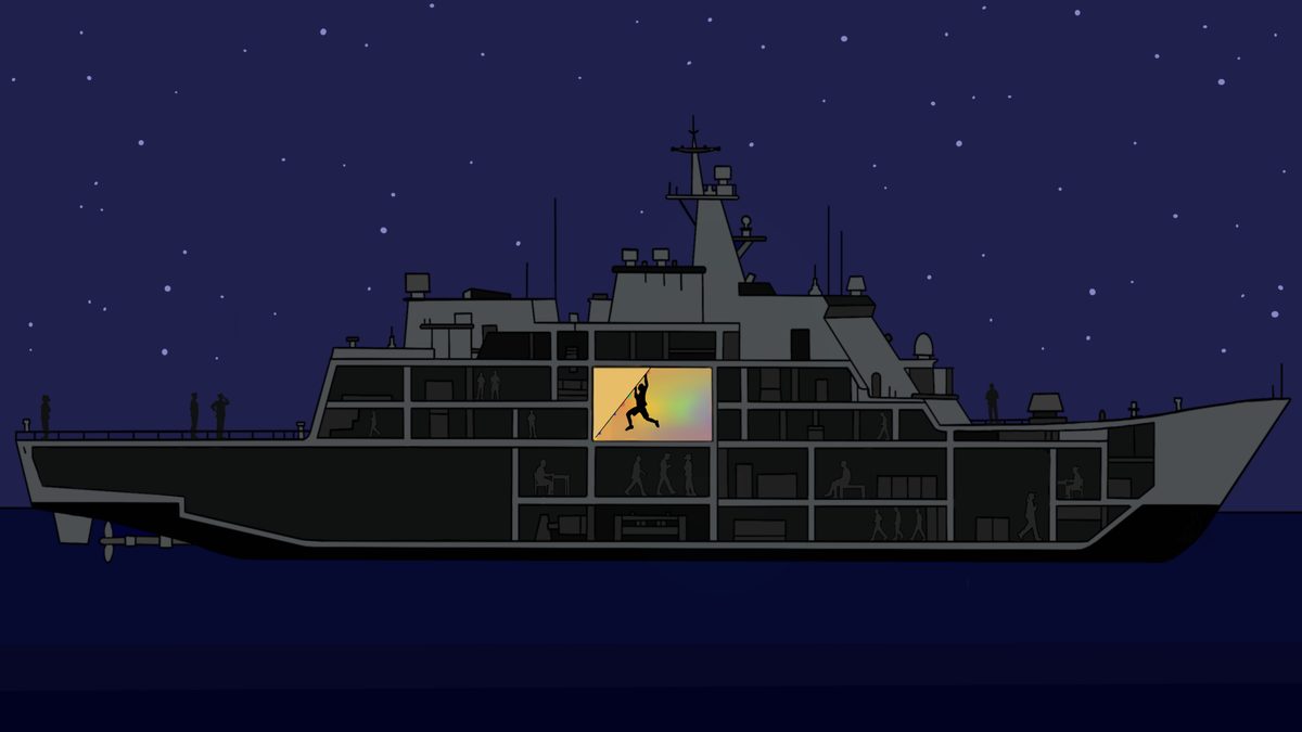 How a MoonBoard (Almost) Kept Me Sane at Sea