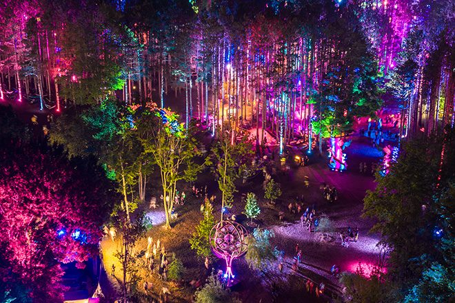 Body of newborn baby found in portaloo at Electric Forest Festival