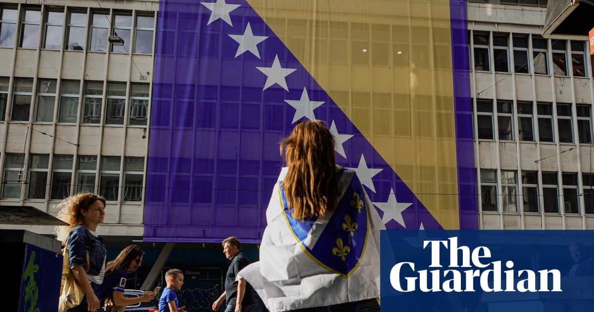 ‘It’s defiance’: why some Bosniaks are reviving historic flag as they cheer on World Cup squad