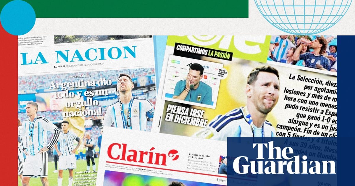 ‘Beyond reproach’: Argentinian media praises Scaloni’s team despite World Cup final defeat
