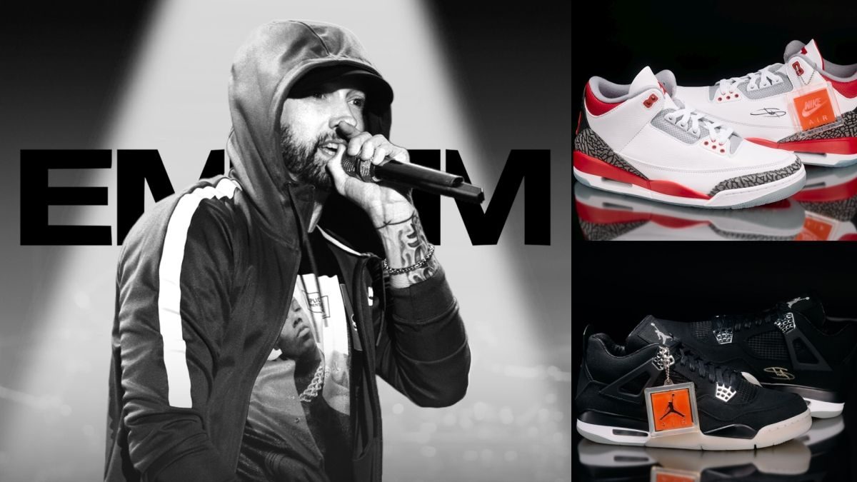 Eminem to Auction Rare Signed Sneakers from Personal Collection for Detroit Youth