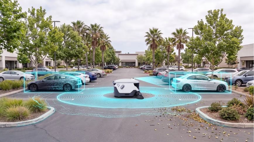 The robot that sweeps the car park is also watching it. Viabot’s $24m round calls that soft security.