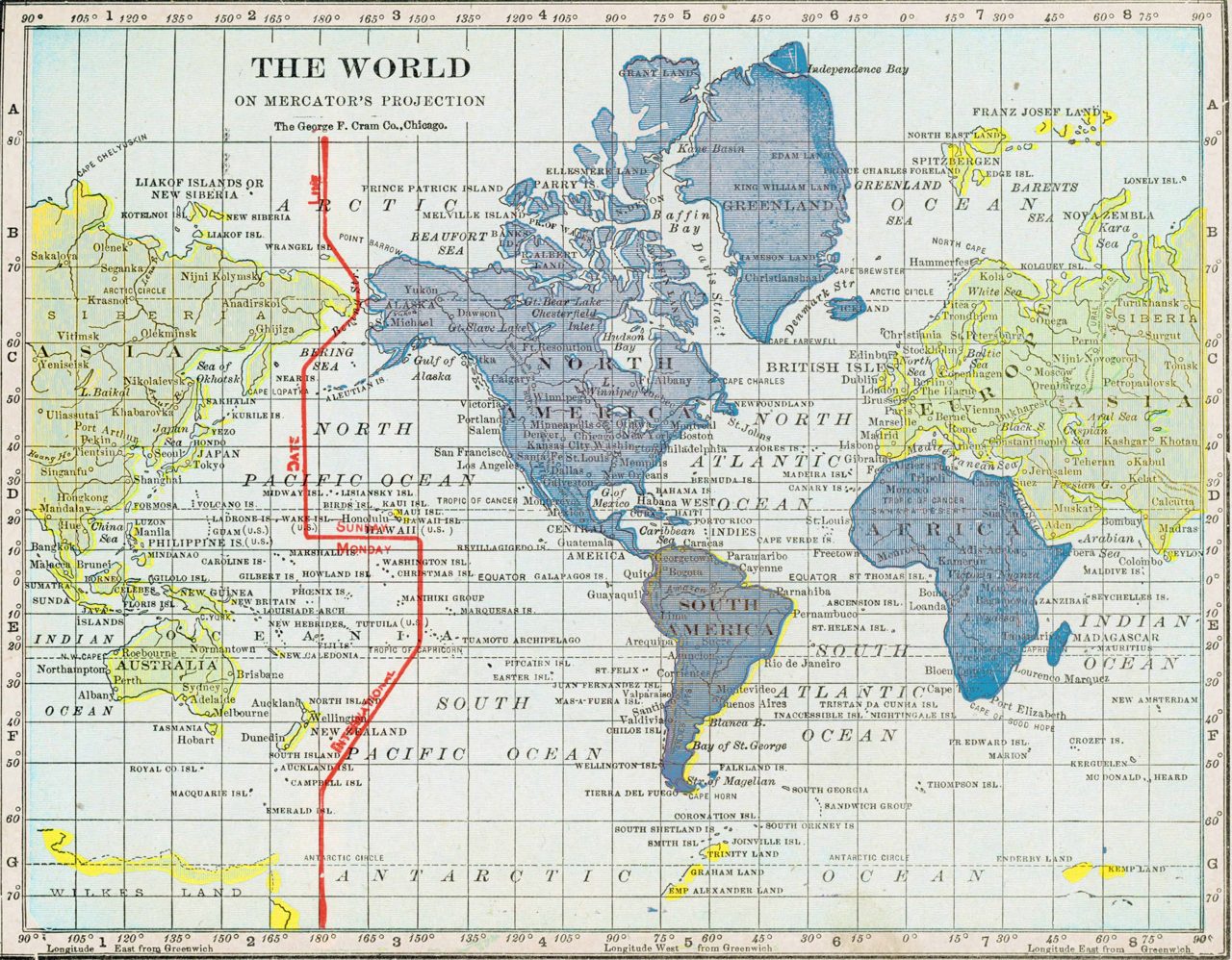 The Answer to 'Where Is the International Date Line?' Depends on How Much Time You Have