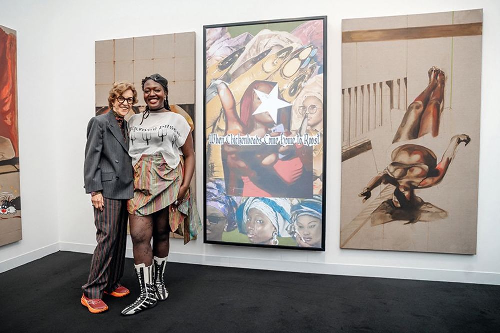 Okiki Akinfe wins inaugural £30,000 emerging artist prize at Frieze London