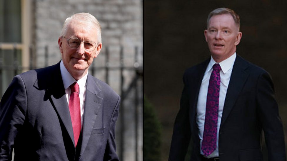 Benn sacked as NI secretary, as Bryant named successor