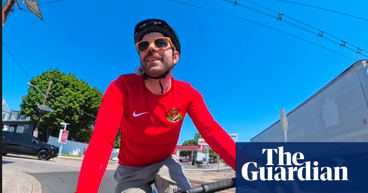 How hard is it to cycle to New Jersey's MetLife stadium? – video