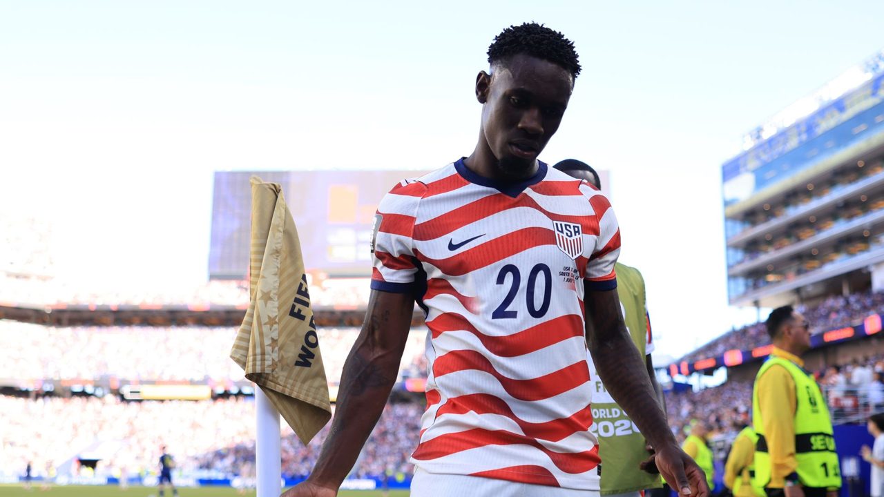 USA reach last 16 as Balogun scores but then sees red