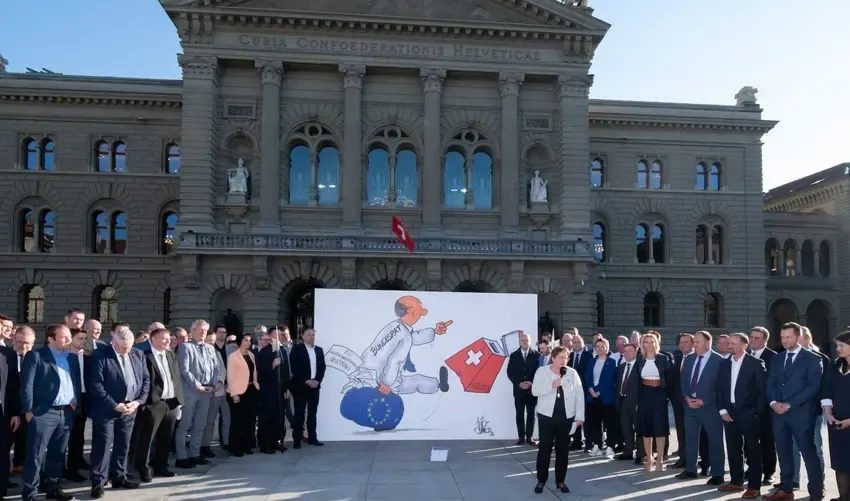 Swiss hard-right claims EU treaties represent ‘free rein for thieves and other criminals’