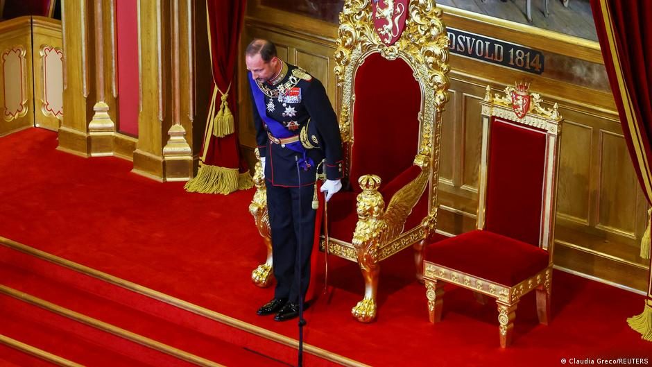 Norway's new King Haakon VIII takes oath in parliament