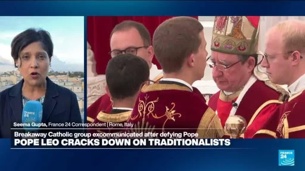 Vatican excommunicates six ultraconservative bishops over ordination