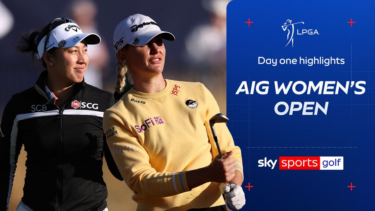 Highlights: Hull and Woad chase flawless Thitikul at the AIG Women's Open