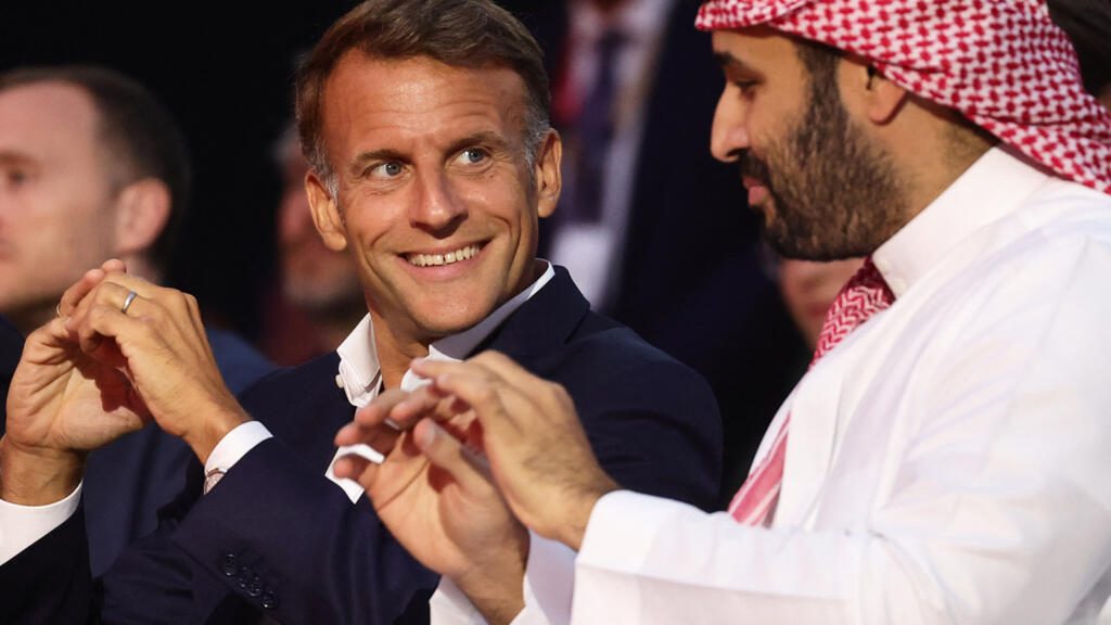Macron hosts Saudi crown prince for visit focused on deals and the Middle East crisis