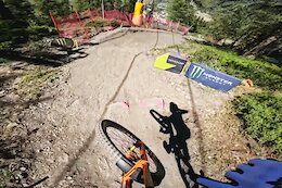 Video: Jackson Goldstone's 3rd Place POV from the 2026 La Thuile DH World Cup