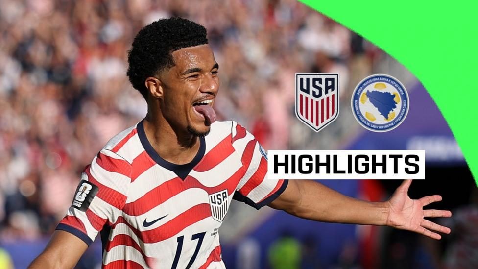 Balogun scores & sees red as USA beat Bosnia