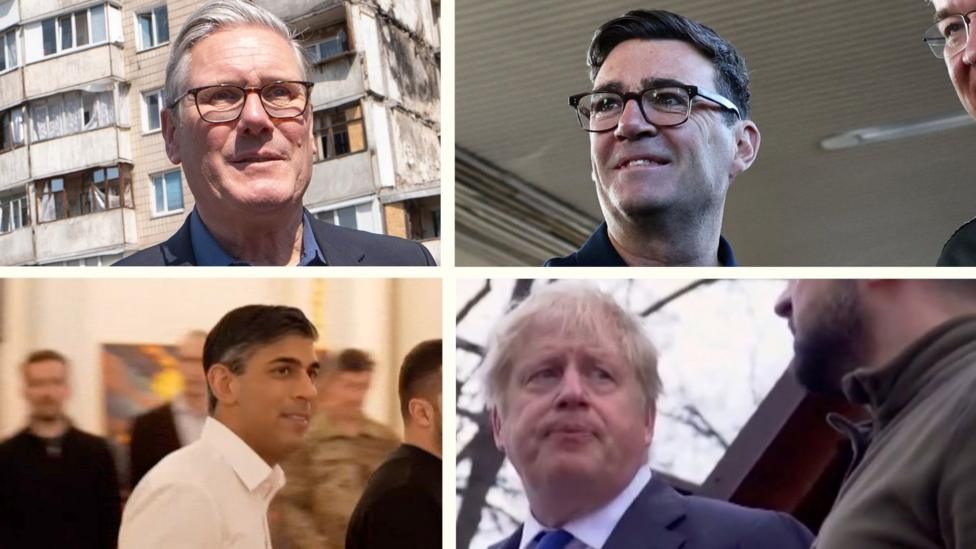 Four UK prime ministers visit Kyiv in five years