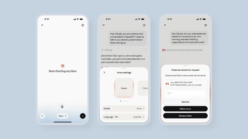 Claude’s new voice mode isn’t chasing natural. It’s chasing your to-do list.
