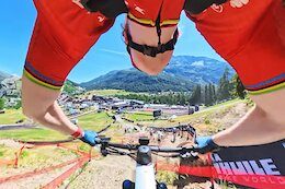 Video: Puck Pieterse's Practice Lap POV at the 2026 La Thuile XC World Cup