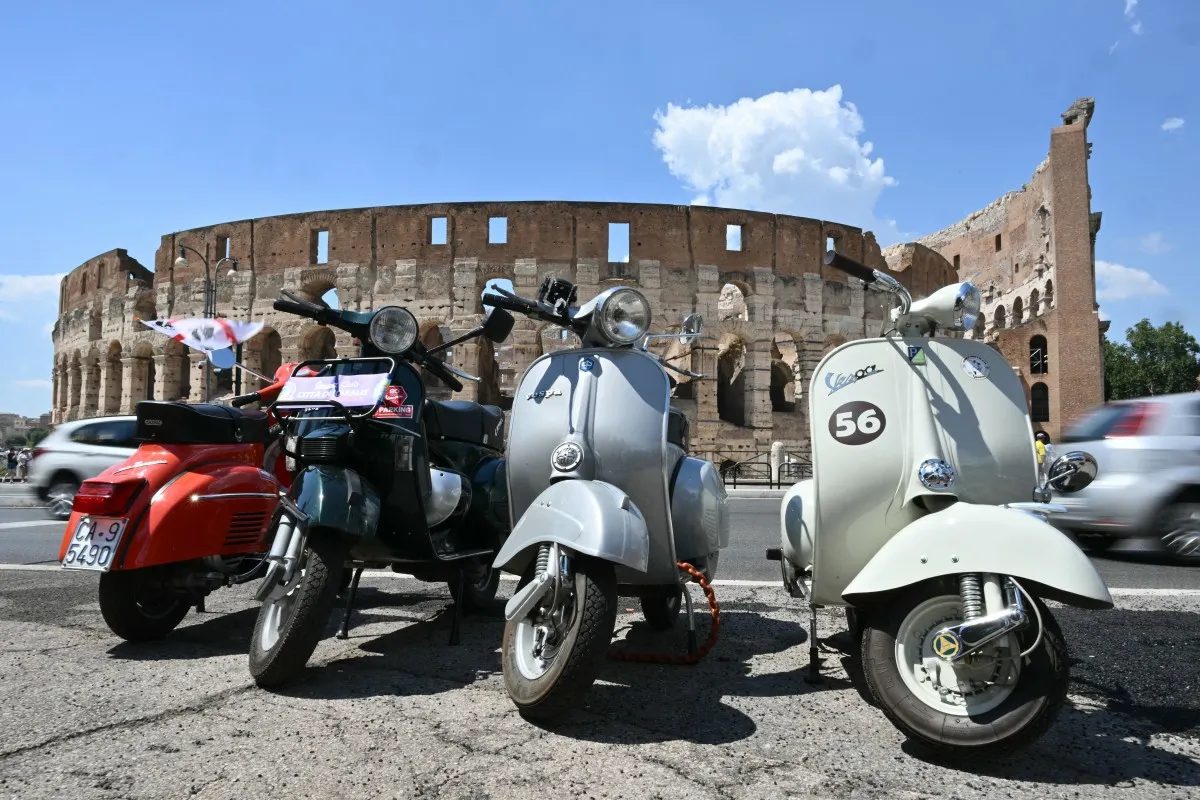Thousands expected as Vespa celebrates 80 years in Rome
