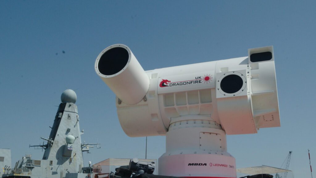UK industry team looks to miniaturize DragonFire laser for Type 45 destroyer debut