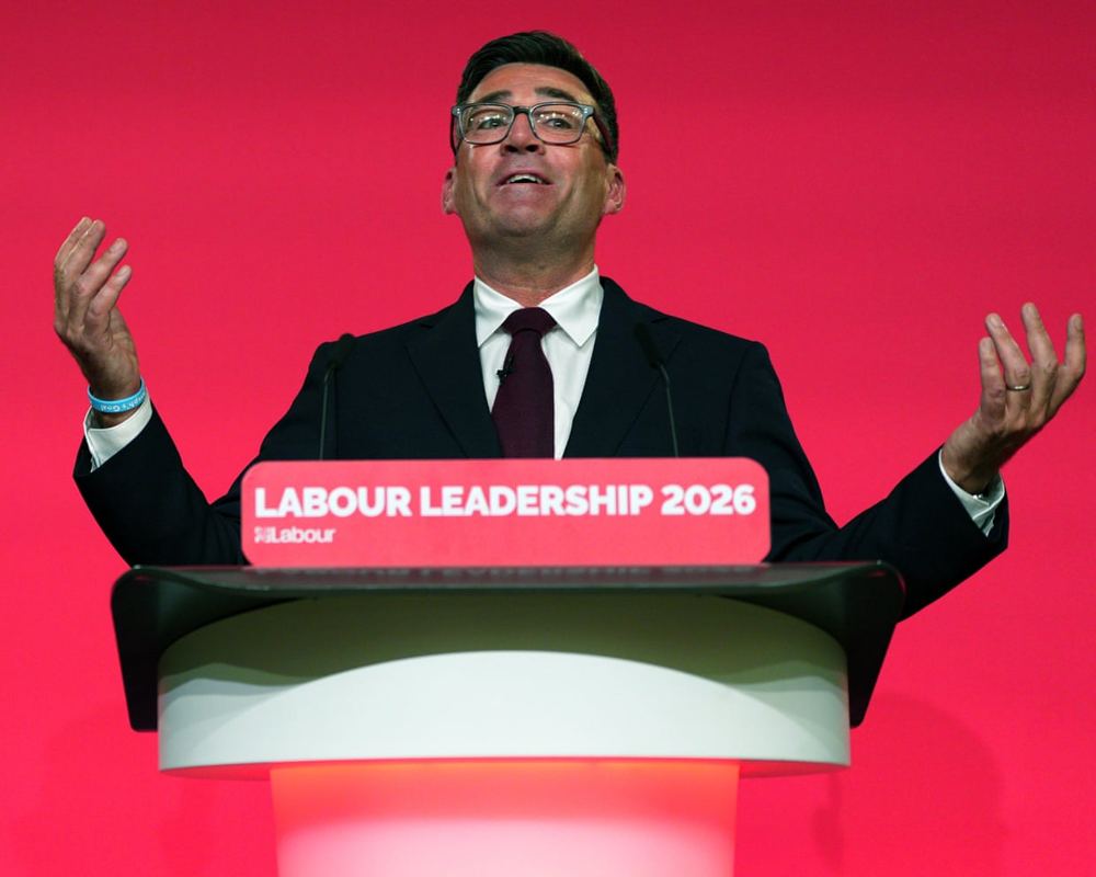 Andy Burnham appointed UK prime minister as Labour attempts political revival