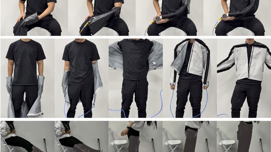 Self-wearing clothes offer new path for assistive tech market