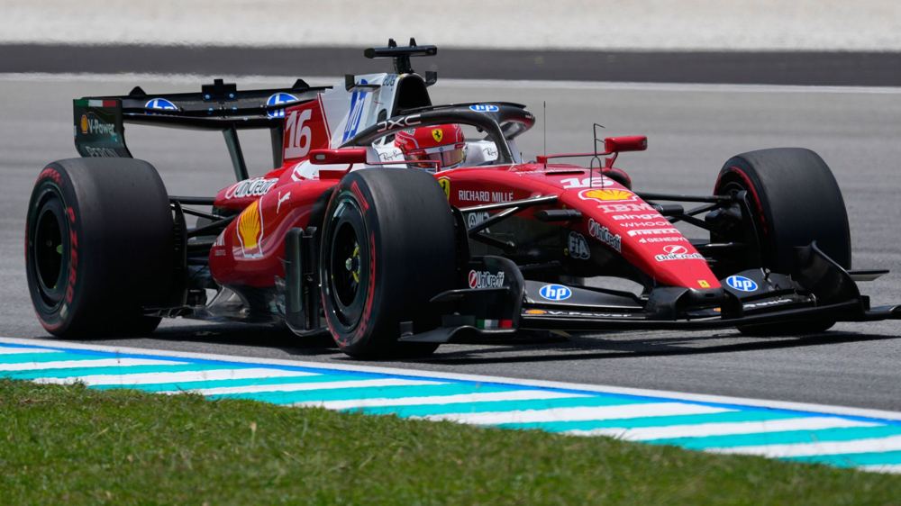 Leclerc tops second practice in Malaysia but Red Bull impress
