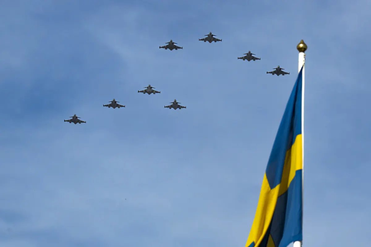 Why more than 50 aircraft are set to fly over Stockholm on July 1st