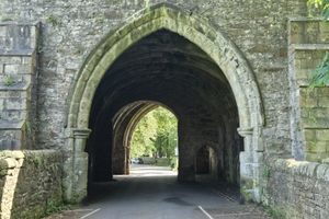 Whalley Abbey Gatehouse in Whalley, England
