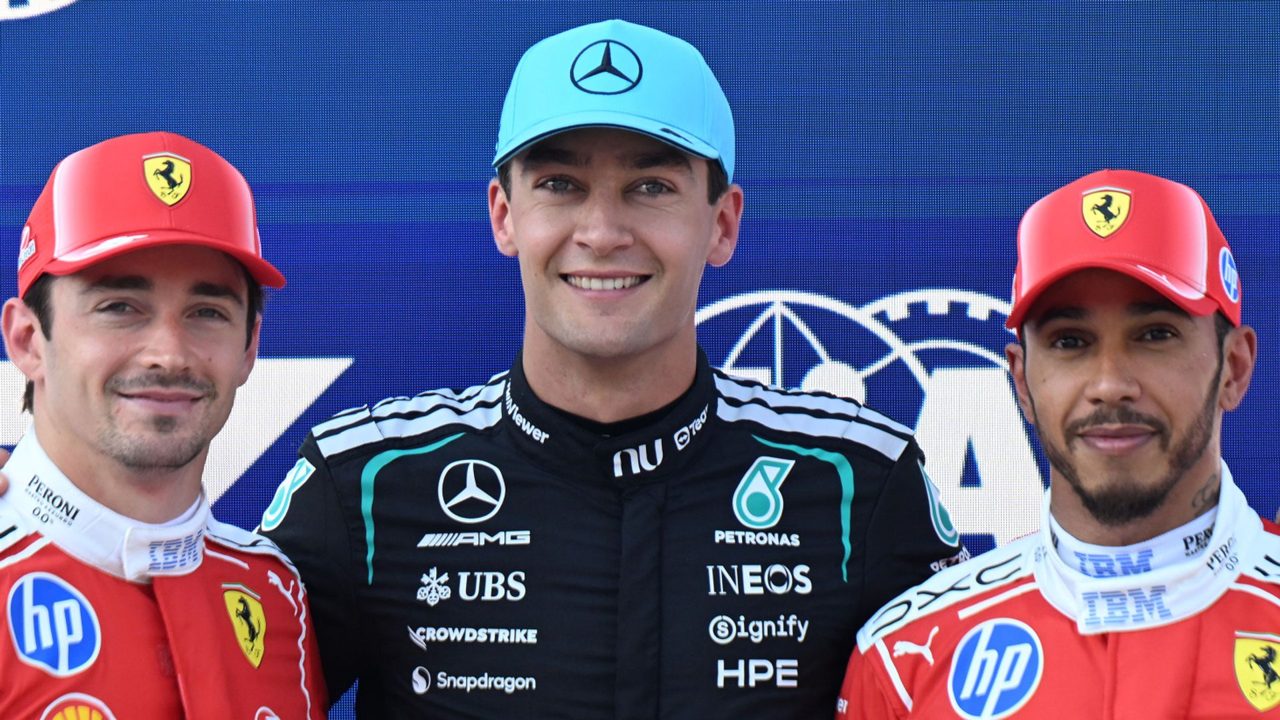 Russell snatches Austria pole amid confusion after Verstappen crash