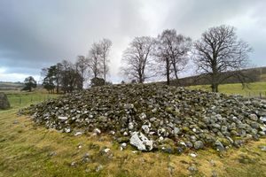 Corrimony Chambered Cairn in Corrimony, Scotland