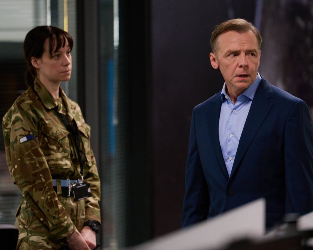 TV tonight: Simon Pegg’s cyber-thriller The Undeclared War returns