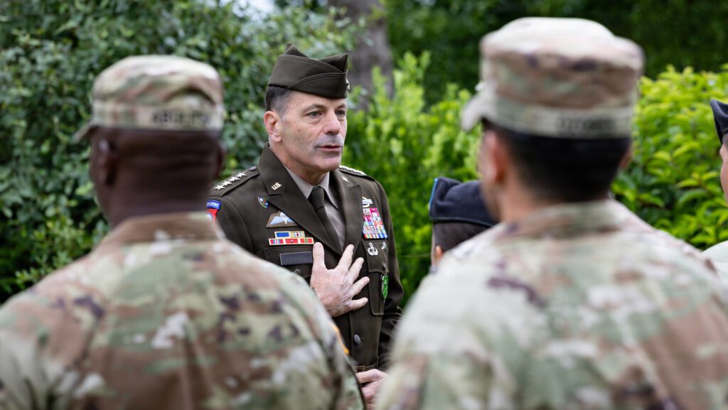 Army’s top general in Europe set to retire next week